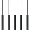 Pastelo 5 Czarna - SOLLUX LIGHTING - lampa wisząca