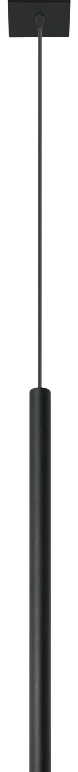 Pastelo 1 Czarna - SOLLUX LIGHTING - lampa wisząca