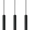 Pastelo 3 Czarna - SOLLUX LIGHTING - lampa wisząca