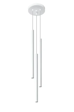 Pastelo 3P Biała - SOLLUX LIGHTING - lampa wisząca
