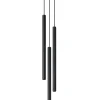 Pastelo 3P Czarna - SOLLUX LIGHTING - lampa wisząca
