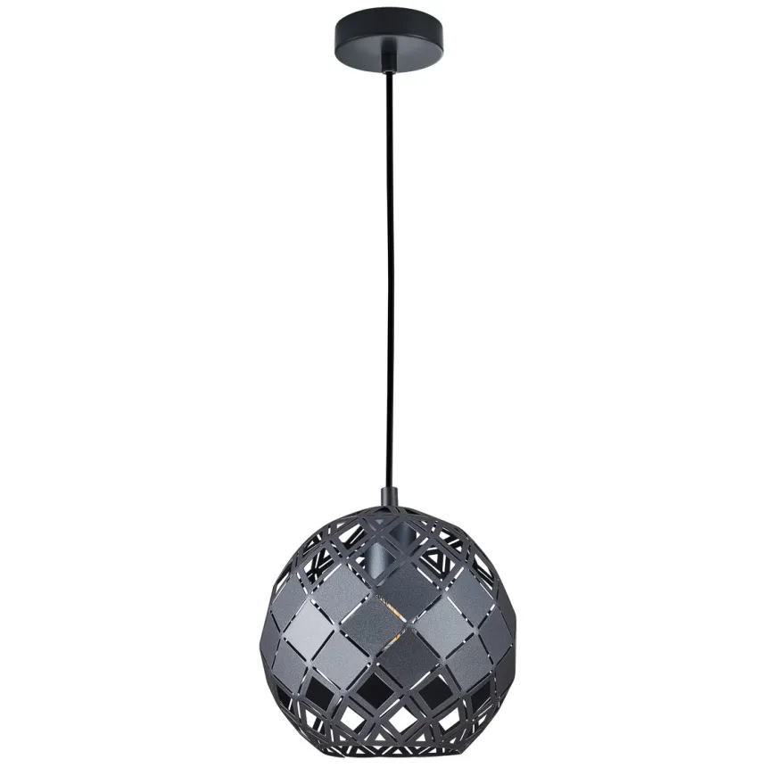 Paulela Black I Ø20 - Italux - lampa wisząca nowoczesna