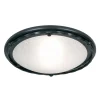 Pembroke Black Ø30 - Elstead Lighting - lampa sufitowa klasyczna