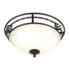 Pembroke Black Ø37 - Elstead Lighting - lampa sufitowa klasyczna
