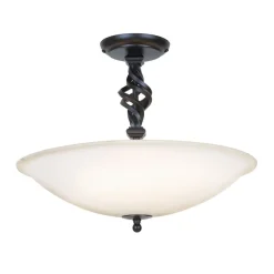 Pembroke Black - Elstead Lighting - lampa sufitowa klasyczna