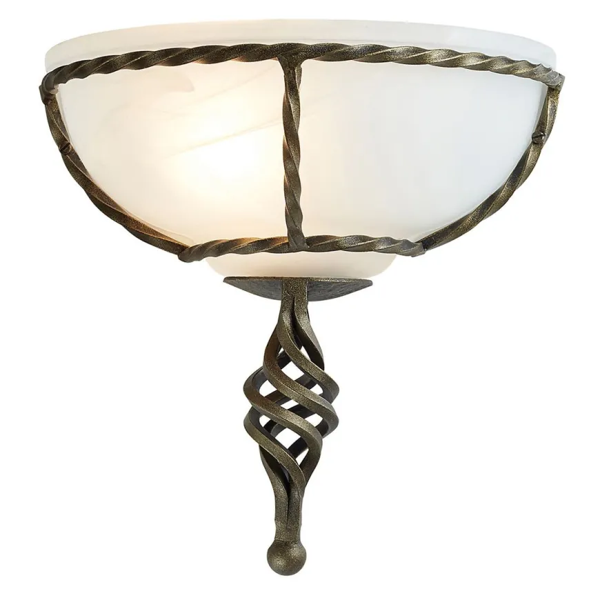 Pembroke Black And Gold - Elstead Lighting - kinkiet klasyczny