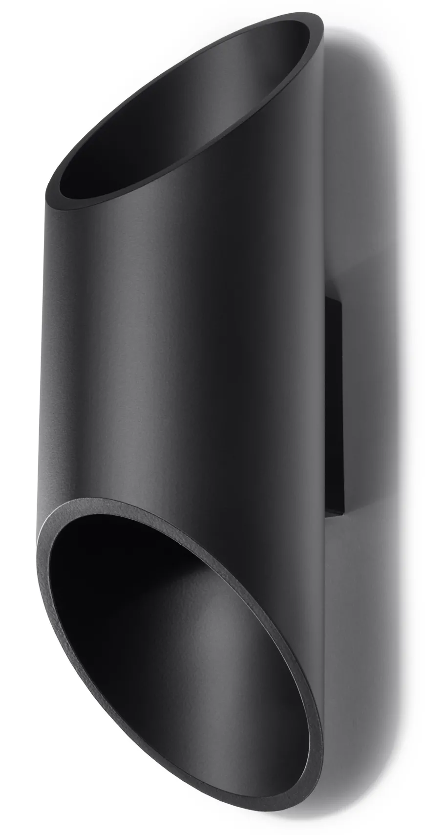 Penne 30 Czarny - SOLLUX LIGHTING - lampa ścienna