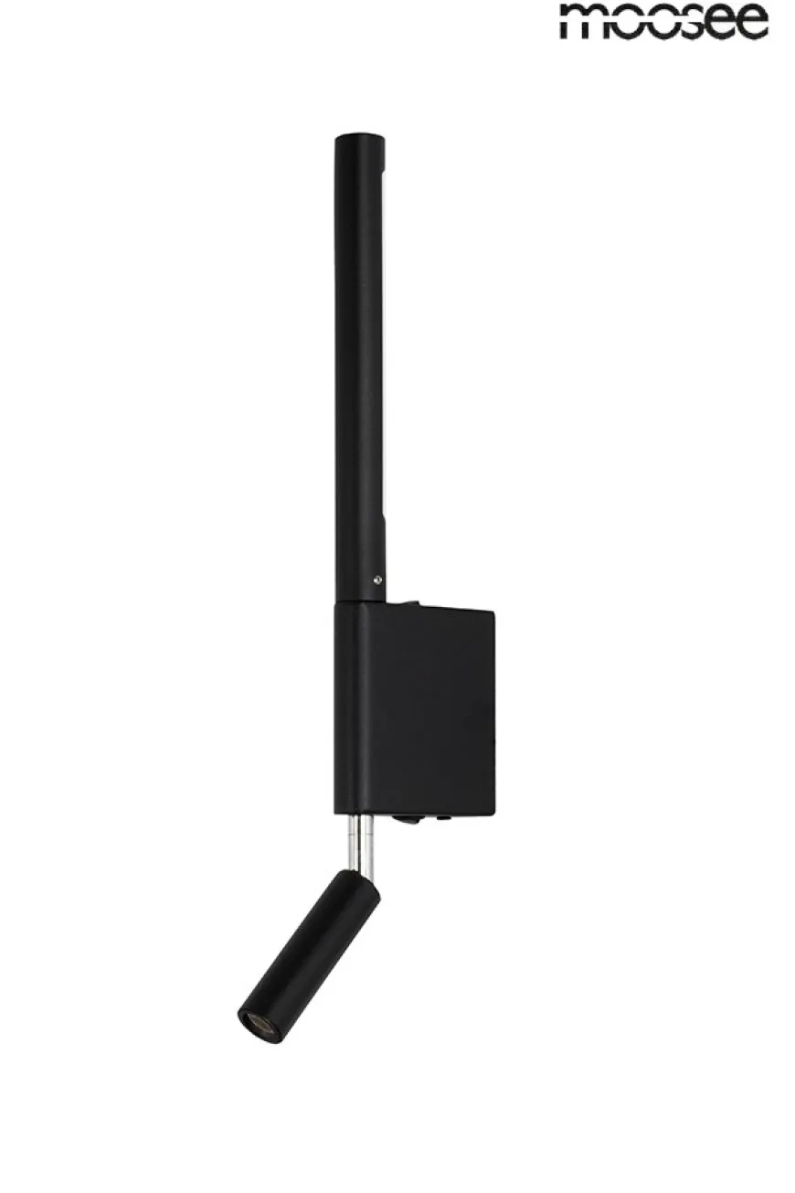 Periscope Czarna - Moosee - lampa ścienna