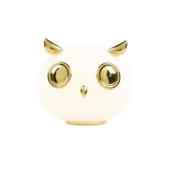Pet Lights - Uhuh (Chouette) H21 biel, złoty - Moooi - lampa biurkowa