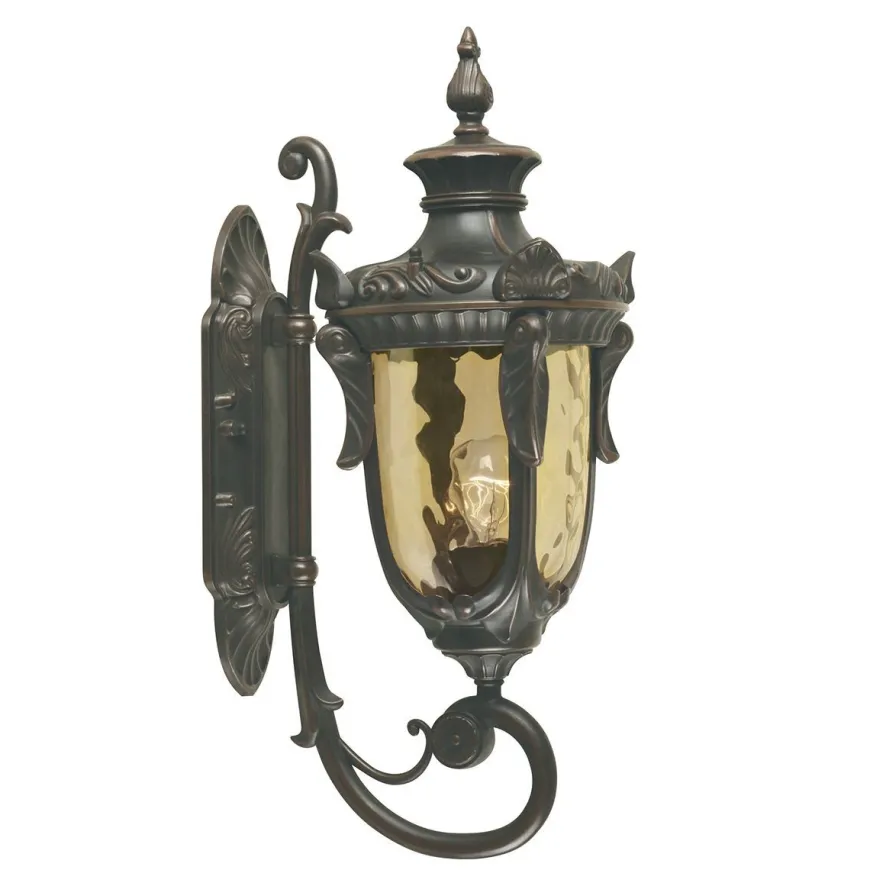 Philadelphia Old Bronze H53 - Elstead Lighting - kinkiet ogrodowy