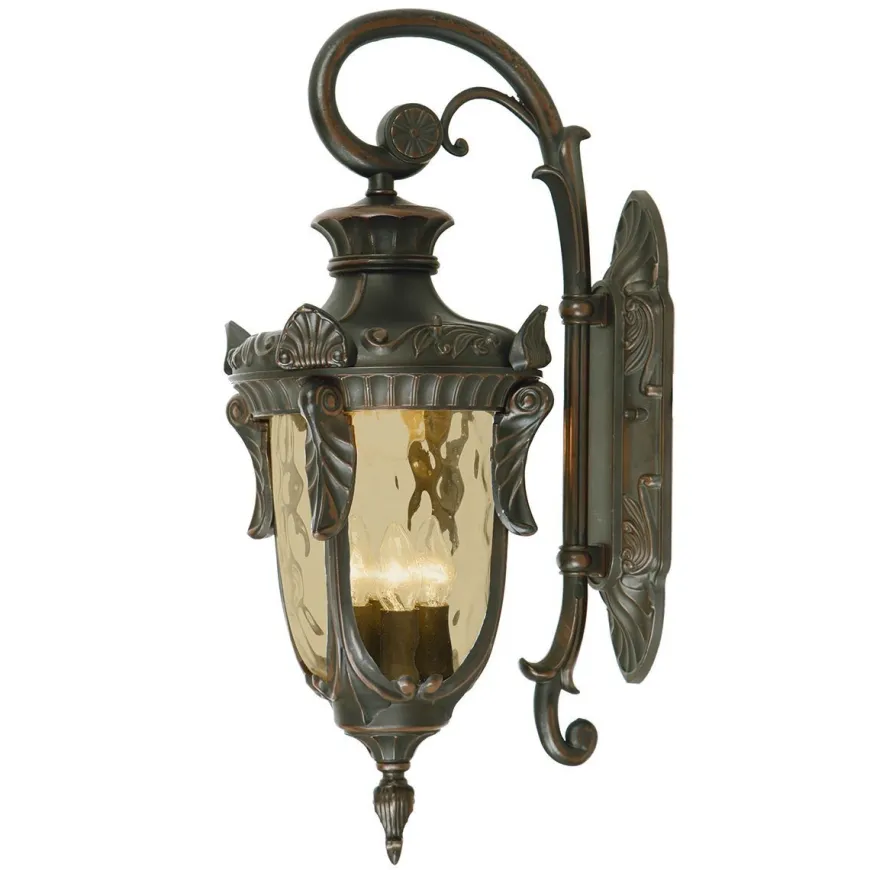 Philadelphia Old Bronze H64 - Elstead Lighting - kinkiet góra