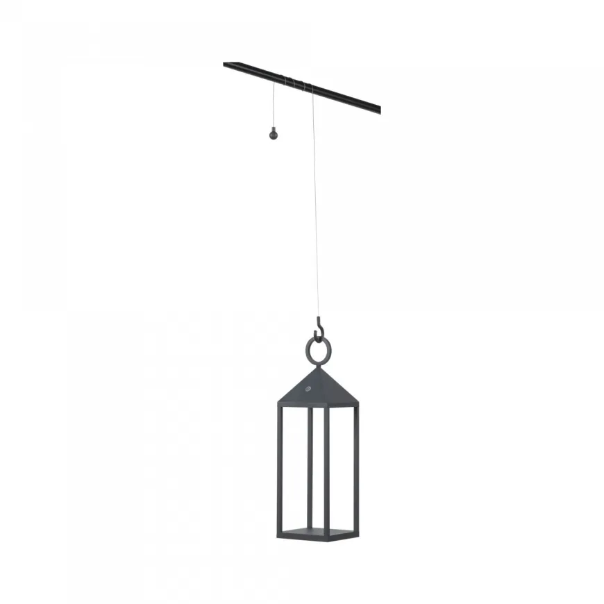 Picnic Led Graphite - Nowodvorski - lampa wisząca zewnętrzna