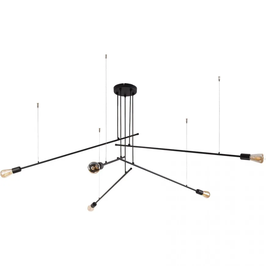 Pile Black V 9127 - Nowodvorski - lampa wisząca nowoczesna