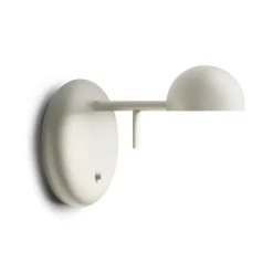 Pin L15 beżowy mat - Vibia - lampa ścienna
