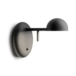 Pin L15 czarny mat - Vibia - lampa ścienna