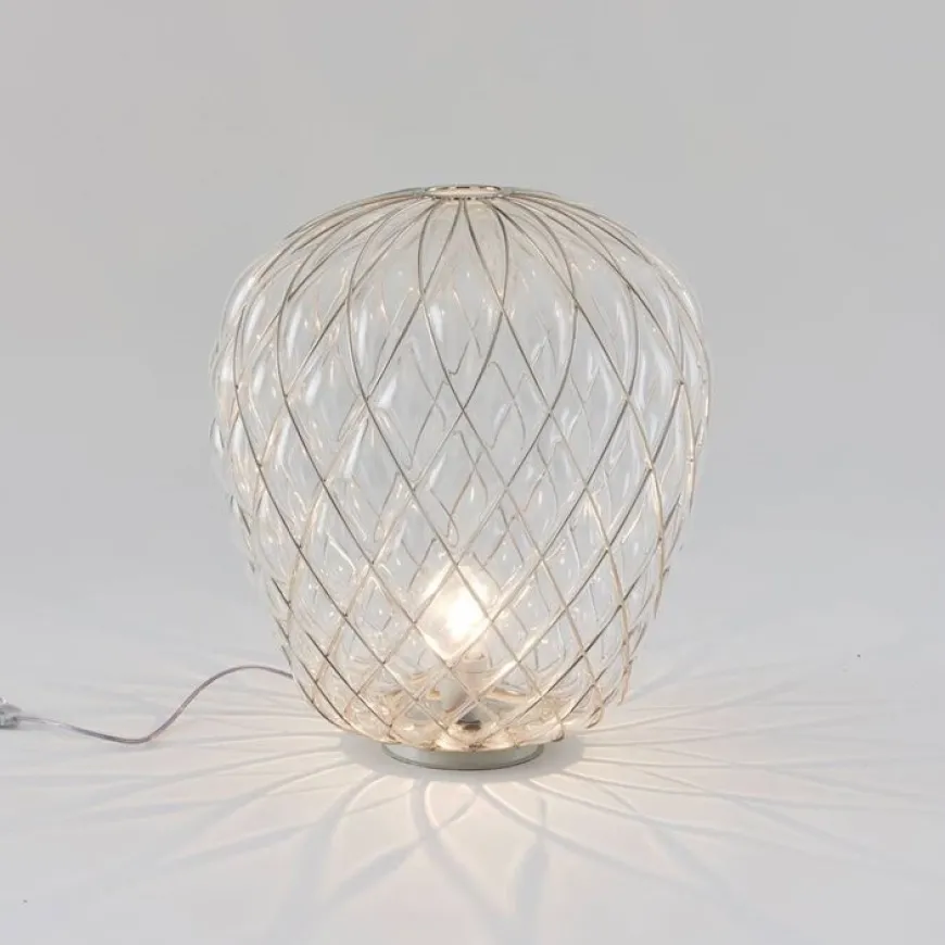 Pinecone Ø50 clear - Fontana Arte - lampa biurkowa