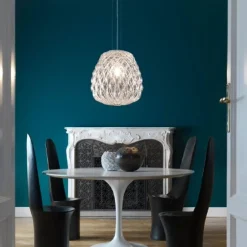 Pinecone Ø30 złoty, przezroczysty - Fontana Arte - lampa wisząca