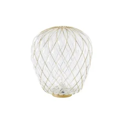 Pinecone Ø50 złoty, przezroczysty - Fontana Arte - lampa biurkowa