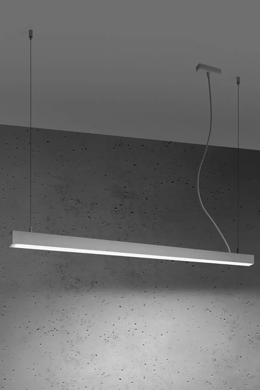 Pinne 115 Biała 4000K - THORO - lampa wisząca