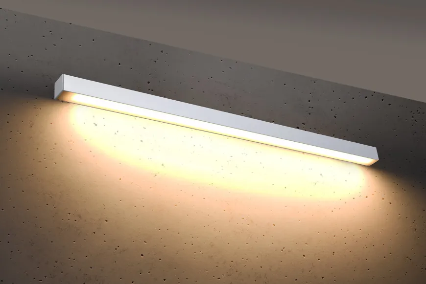 Pinne 115 Biały 3000K - THORO - lampa ścienna