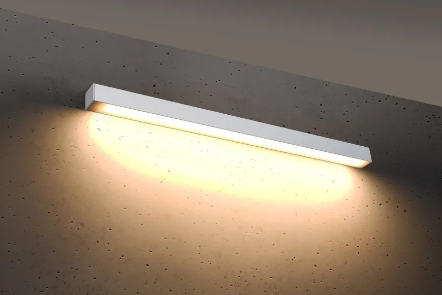 Pinne 95 Biały 3000K - THORO - lampa ścienna