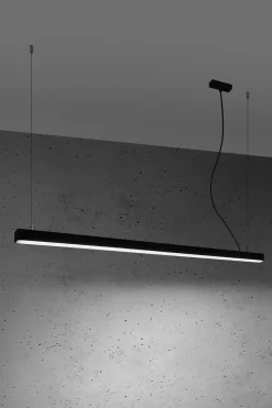 Pinne 145 Czarna 4000K - THORO - lampa wisząca