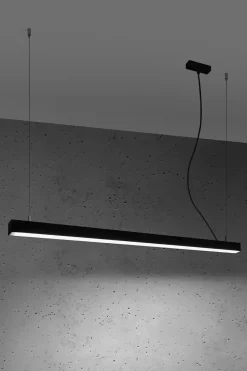 Pinne 115 Czarna 4000K - THORO - lampa wisząca