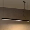 Pinne 145 Czarna 3000K - THORO - lampa wisząca