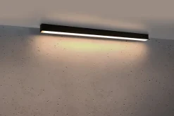 Pinne 95 Czarny 3000K - THORO - lampa sufitowa