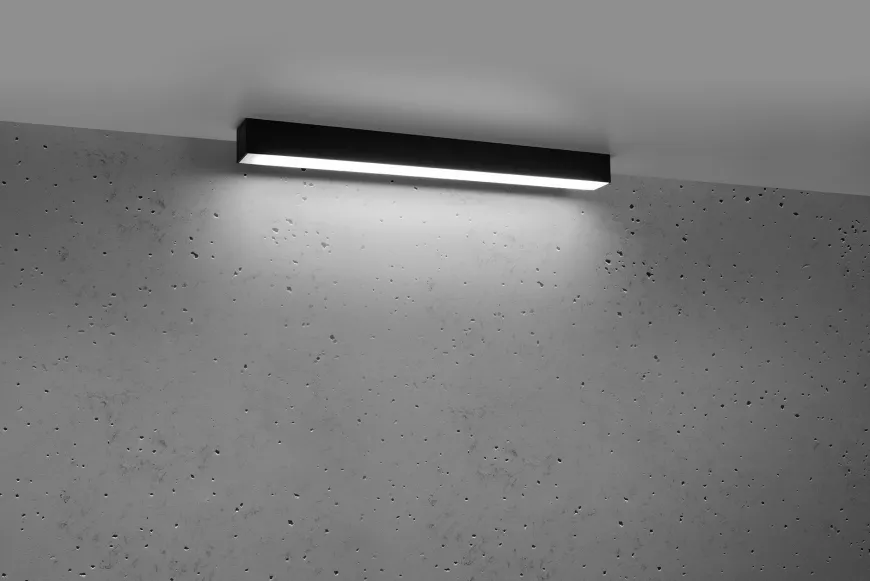 Pinne 65 Czarny 4000K - THORO - lampa sufitowa