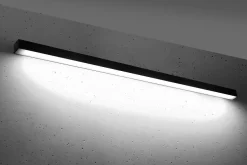 Pinne 145 Czarny 4000K - THORO - lampa ścienna