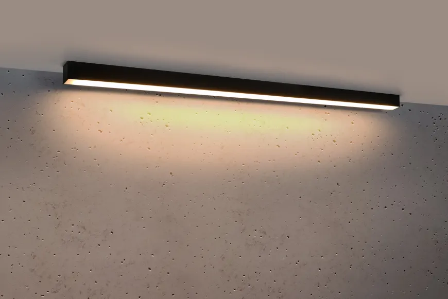 Pinne 115 Czarny 3000K - THORO - lampa sufitowa