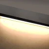 Pinne 115 Czarny 3000K - THORO - lampa ścienna