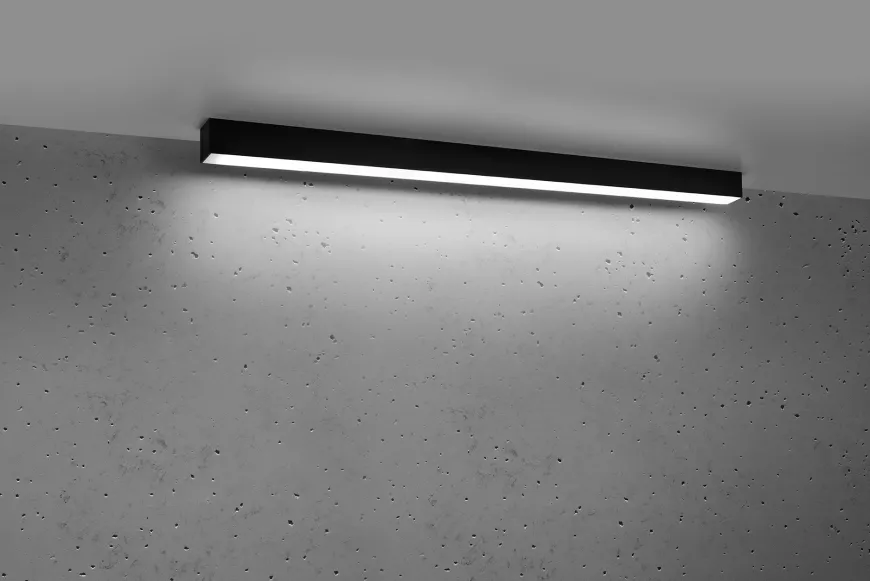 Pinne 95 Czarny 4000K - THORO - lampa sufitowa