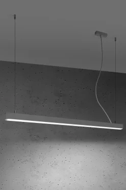 Pinne 115 Szara 4000K - THORO - lampa wisząca