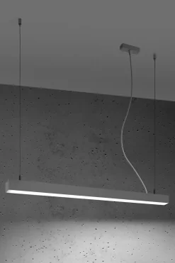 Pinne 95 Szara 4000K - THORO - lampa wisząca