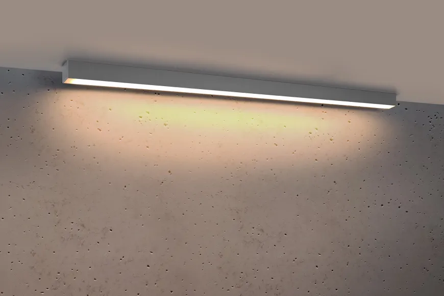 Pinne 115 Szary 3000K - THORO - lampa sufitowa