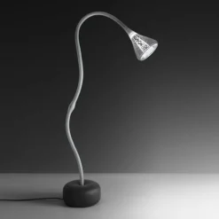 Pipe H220 przezroczysty - Artemide - lampa podłogowa