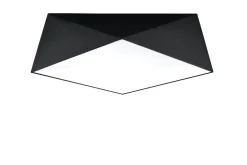 Plafon HEXA 45 czarny - Sollux