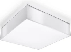 Plafon HORUS 35 Biały - Sollux