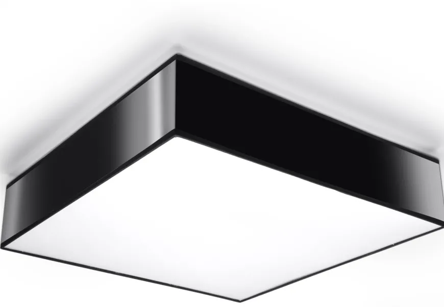 Plafon HORUS 45 Czarny - Sollux