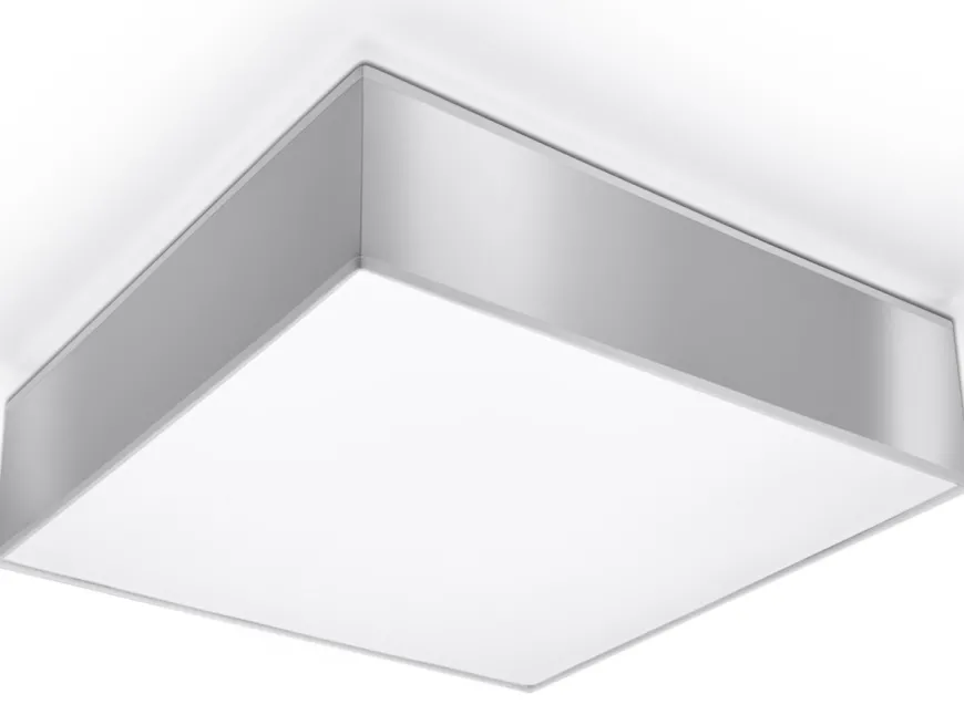 Plafon HORUS 35 Szary - Sollux