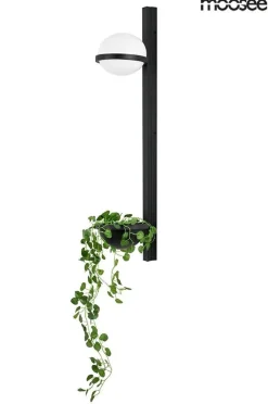 Plant Wall Czarna - Moosee - lampa ścienna