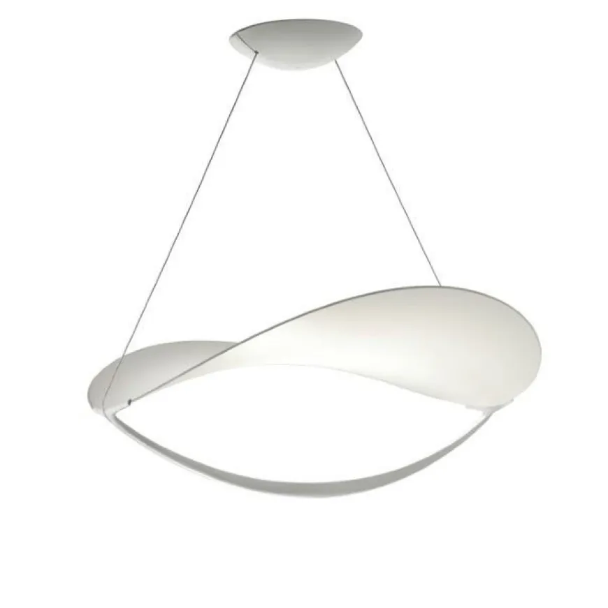 Plena My Light Ø70 biały - Foscarini - lampa wisząca