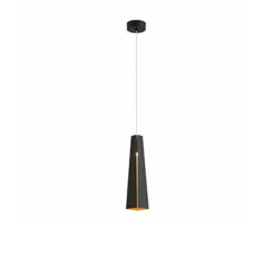 Pluma H36 czarny, złoty - Faro - lampa wisząca