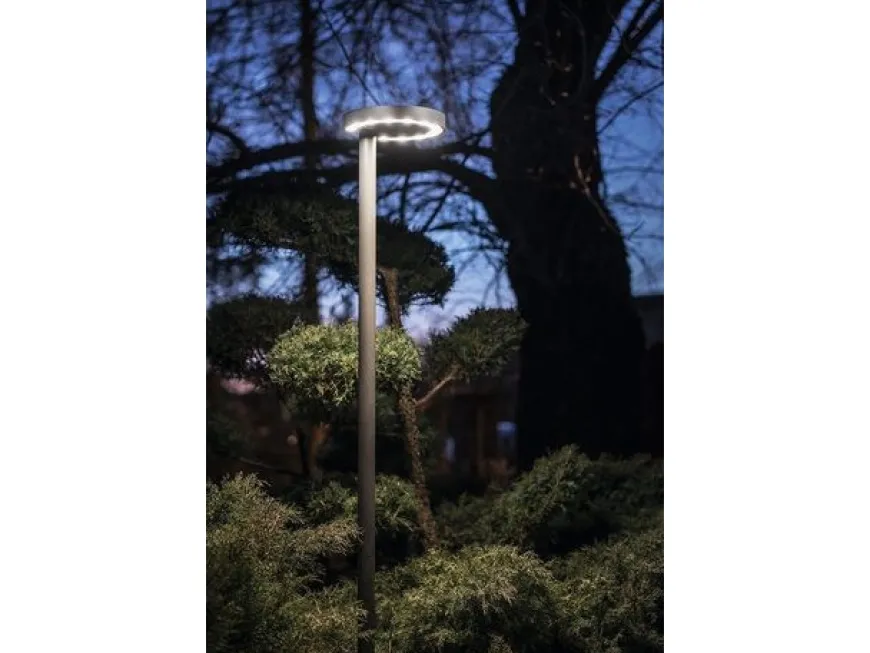 Pole Led Graphite - Nowodvorski - lampa stojąca zewnętrzna