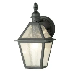 Polruan Black - Elstead Lighting - kinkiet ogrodowy