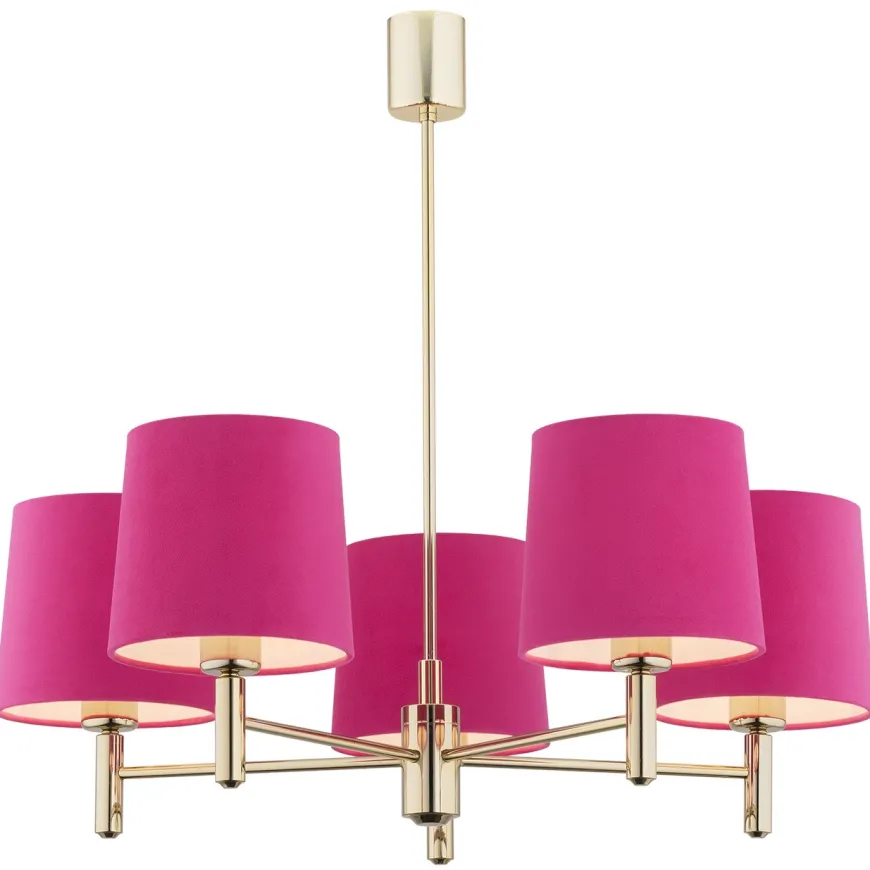 Ponte 2089 - Argon - lampa wisząca 5 pł.