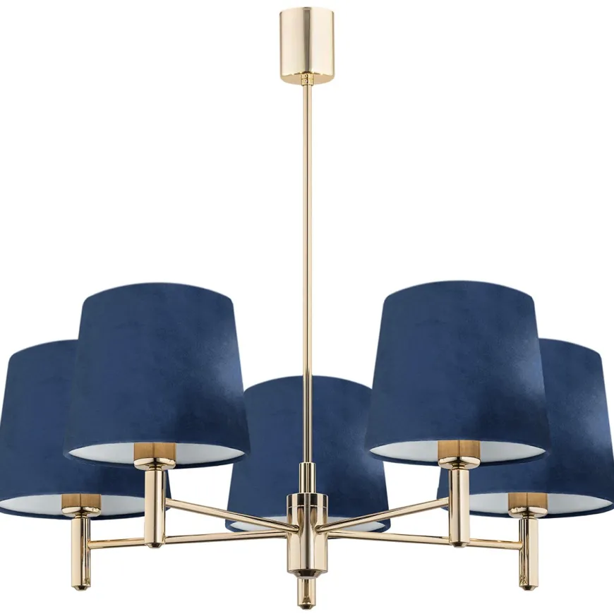 Ponte 2086 - Argon - lampa wisząca 5 pł.
