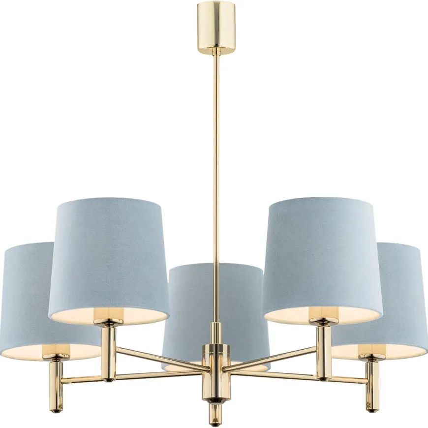 Ponte 2085 - Argon - lampa wisząca 5 pł.